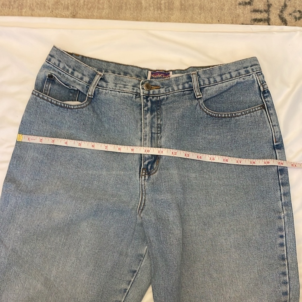 NorthCrest size 14 light wash boot cut jeans - Picture 12 of 12